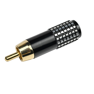 Cable de Audio chapado en oro de alta calidad, Conector de altavoz, sin enchufe RCA de soldadura, conectores RCA de 3,5 MM - Product Image 2