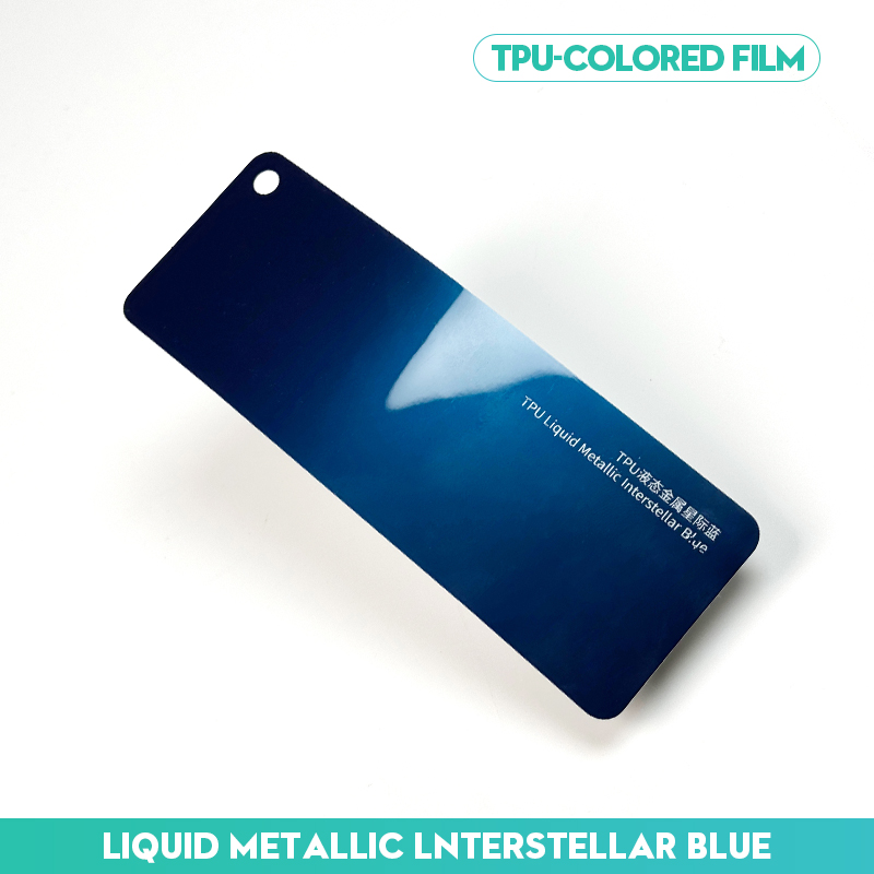 Liquid metal interstellar blue