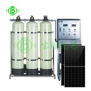 Sistema RO osmosi inversa macchina di depurazione delle acque con pompa PLC & componenti del nucleo del motore 1 anno di garanzia - Product Image 5