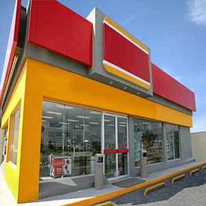 环保4x8 4X10英尺隔断家具铝复合板不间断芯 - Product Image 5