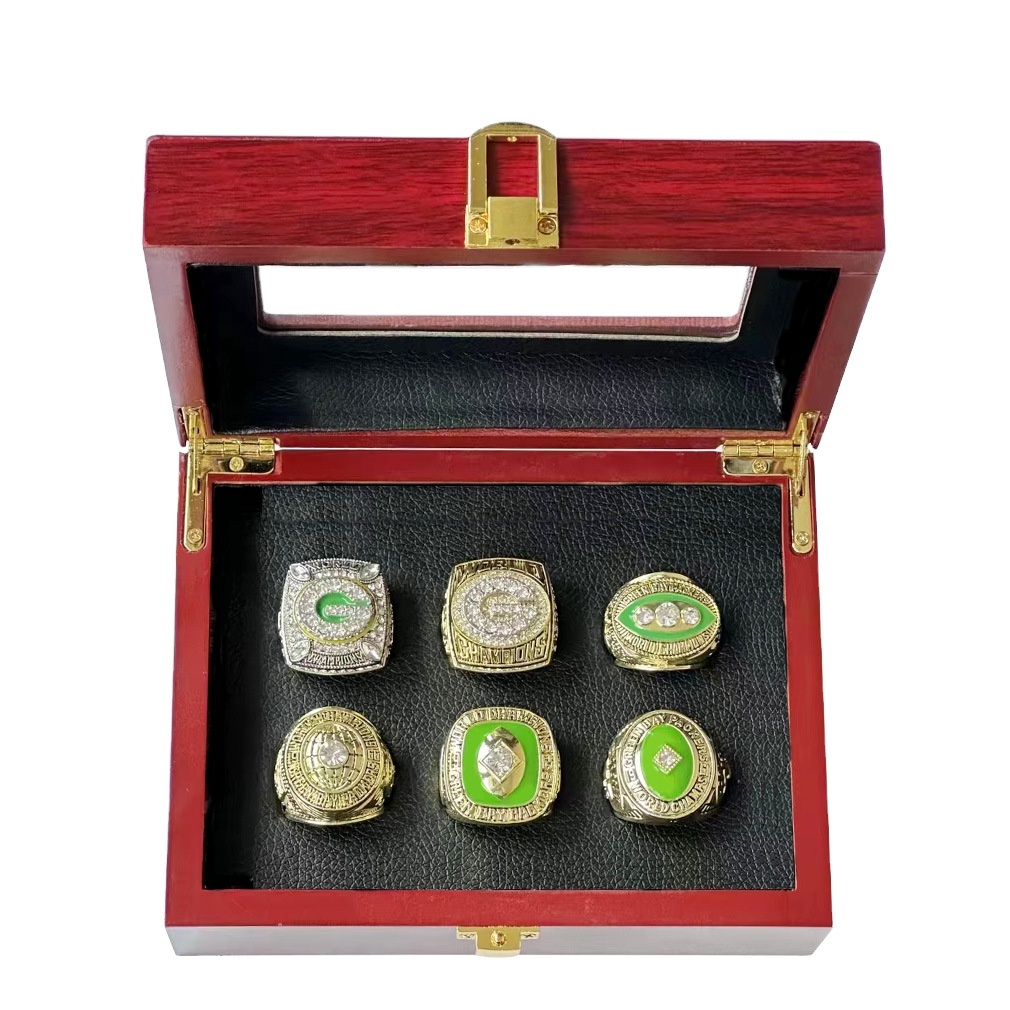 Silver-6 rings&box