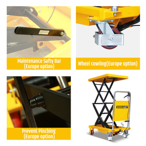 <strong>Warehouse</strong> Hero Unw Mini <strong>Platform</strong> Lift Mobile <strong>Loading</strong> <strong>And</strong> <strong>Unloading</strong> Lifting <strong>Platform</strong> Manual Lightweight Scissor Lift - Product Image 6