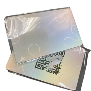 Sicurezza intelligente leggere scrivere codice stampato Qr NFC 216 888 byte biglietti da visita con Logo scatole di imballaggio - Product Image 1
