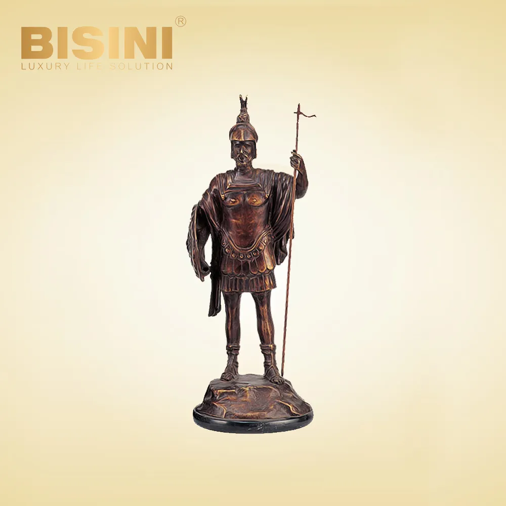 Figur Ornamente Die Samurai Kupfer Skulptur Französisch Vitrinen kreative Kunstwerke Ornamente