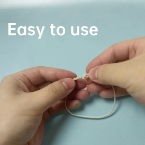 مصنع بالجملة 19 بيج قابلة لإعادة التدوير سلسلة Hangtag للملابس المواد البلاستيكية علامات الملابس - Product Image 6