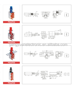 Chiusura di blocco PCB interruttore a pulsante 3 pin spdt interruttore a pulsante - Product Image 5