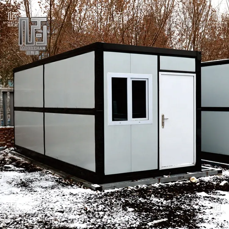 Передвижной портативный съемный 20ft 40-футовый модульный жилой контейнерный дом для строительной площадки сборный дом