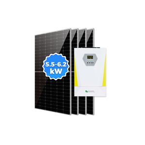 C-6.2KW-AF热卖成套太阳能储能系统6.2kw混合太阳能电池板发电套件 - Product Image 4