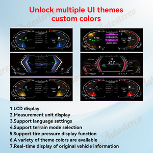 Digital Cluster for <strong>BMW</strong> 1/2 Series F20/<strong>F52</strong>/F22/F45 X1/X2 F48/F49/F39 LCD Instrument Virtual Cockpit Speed Meter Dashboard - Product Image 4