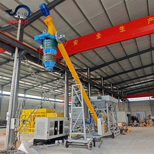 Sistema de carga a granel de contenedores Precio de fabricación Cargador móvil Llenado de cemento Sistema de alimentación de silo automático Transportador de tornillo de barrena