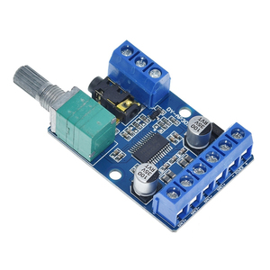 Placa de Audio DIY, amplificador Digital estéreo de alta potencia 30Wx2 para fuente de alimentación de 12V/24V, producto de amplificadores receptores de 12V/24V - Product Image 5