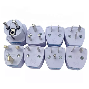 Onlyoa Universal 2 Pin AC Power Electrical <strong>Plug</strong> Adaptor Converter Travel Power Charger UK/<strong>US</strong>/<strong>AU</strong> to EU <strong>Plug</strong> Adapter Socket - Product Image 4