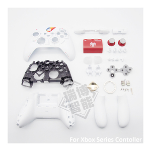 Zubehör Ersatz Ersatzteil Full Set Button Cover Stoßstange Frontplatte Gehäuse Shell für Xbox Series X S Controller Star field - Product Image 2