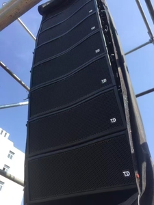 Sistema de sonido de matriz lineal TD24 + 12 usado, matriz de línea dual de 12 "con subwoofers Kine Dual de 18", unidades B & C originales sin reparar - Product Image 4