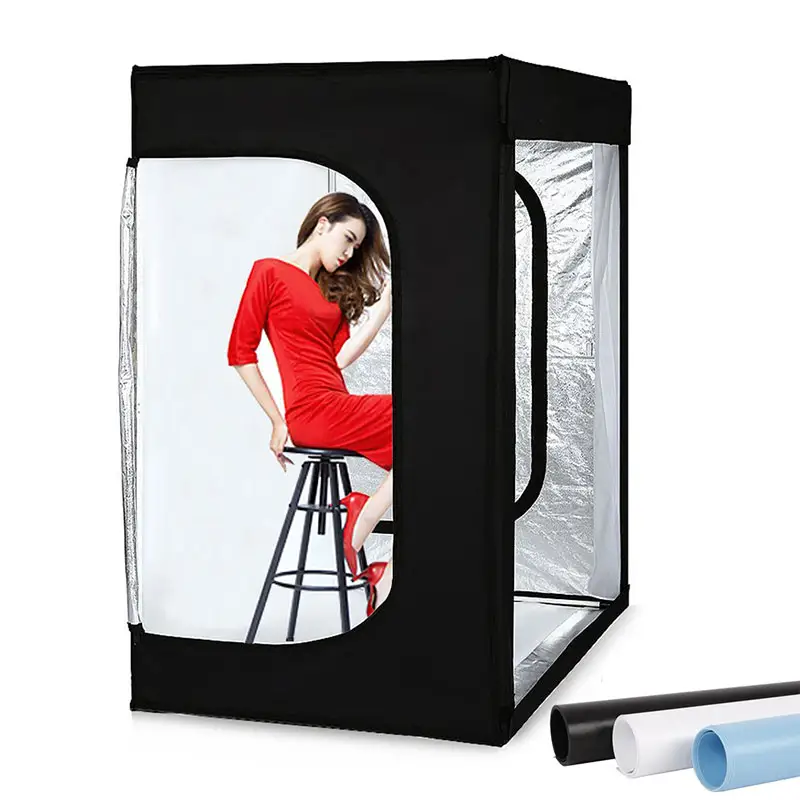 Yeah 55 63 78 inch lớn lightbox ảnh video liên tục chiếu sáng Cube chụp lều cho chân dung đồ nội thất quần áo nhiếp ảnh
