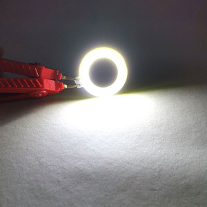 42mm Round COB Ring <strong>LED</strong> Circle Light Chip for Bicycle Lamp Flashlight Signal Lighting <strong>3V</strong> 3.7V 12V <strong>LED</strong> Bulb Warm Cold White Bulb - Product Image 5