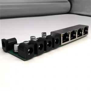 สวิตช์อีเธอร์เน็ตอุตสาหกรรม PCB 4พอร์ต100Mbps โมดูลสวิตช์เครือข่ายพลังงานย้อนกลับสำหรับแผงเครือข่ายพลังงานแสงอาทิตย์