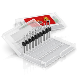 用于钻孔PCB电路板的高精度硬质合金微型钻头组硬质合金钻头 - Product Image 3