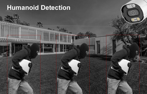 Smart POE IP CCTV System 6MP 8MP Cámara exterior impermeable de día y noche con audio bidireccional y función de gran angular - Product Image 4