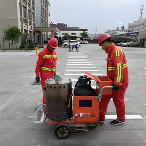 霍夫曼道路标线机自制干线标线热熔涂布机热熔挤出道路标线设备