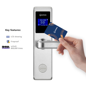 Orbita Pro Smart Hotel Lock LCD-Touchscreen Mobile App Control Audit Trail DSGVO-Konformität