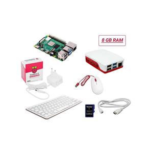 <strong>Raspberry</strong> <strong>Pi</strong>&reg; Desktop Kit 4 B 8GB 4 x 1.5GHz incl. <strong>keyboard</strong>, incl. mouse, incl. Noobs OS, incl. network (940910864028) - Product Image 1