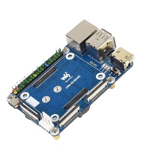 Mini Base Board (A) for <strong>Raspberry</strong> <strong>Pi</strong> Compute Module CM4 Onboard CSI DSI RTC FAN USB RJ45 Gigabit <strong>Sensor</strong> Development Tool