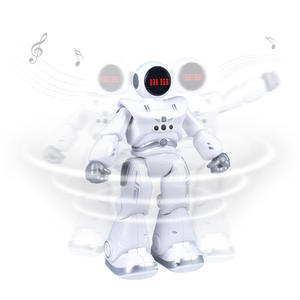 Robot di programmazione intelligente per bambini modello di articolazione mobile rilevamento dei gesti telecomando Robot giocattolo danzante a piedi con musica leggera - Product Image 1