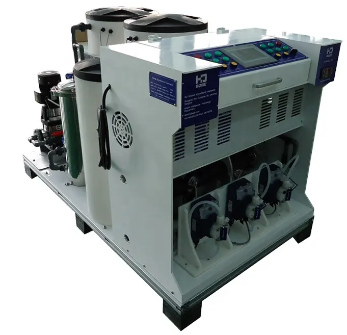 Máquina de produção de cloro líquido para tratamento de água