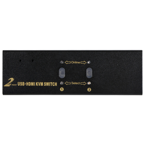 Conmutador VCOM 4K HDMI KVM para computadora dual que se conecta a 1 botón de monitor Control de teclas de acceso rápido Conmutador USB HDMI