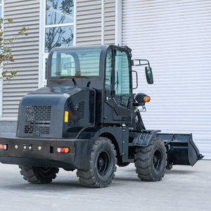 Лидер продаж, небольшой колесный Электрический погрузчик 4x4, многофункциональный дизайн по разумной цене - Product Image 5