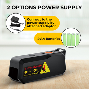 Электрическая ловушка для мыши в помещении, мгновенная ловушка для грызунов с мощным напряжением, безопасный спусковой крючок для домашних животных, электрическая ловушка для грызунов - Product Image 4