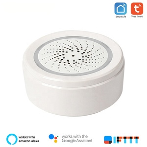 Smart <strong>Home</strong> Smart Life App Remote Control WiFi 3 in 1 Sound and Light Siren Alarm Tuya Remote Temperature and Humidity Sensor - Product Image 4