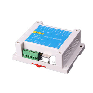 4入力および4出力ネットワークスイッチ数量イーサネットリレースイッチ数量透過伝送MODBUS TCP IPリレー - Product Image 1