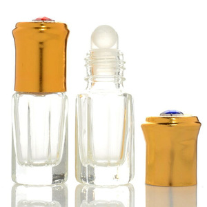 High Quality <strong>2ml</strong> 3ml 6ml Golden Arabian Oud <strong>Perfume</strong> Attar Oil Glass <strong>Perfume</strong> Bottle 30