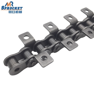 B Series Attachment <strong>Chain</strong> 08B <strong>12B</strong> Stainless Steel Short Pitch Roller <strong>Chain</strong> With A1 K1 Attachment - Product Image 5