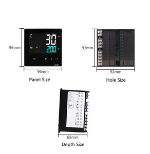 KT96 96*96 Relay SSR Dual Output <strong>Multiple</strong> Input LCD Intelligent PID Oven <strong>Temperature</strong> <strong>Controller</strong> <strong>Sensor</strong>