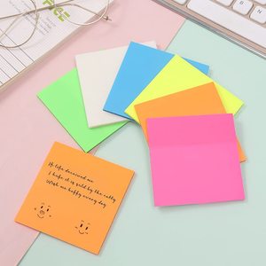 <strong>Code</strong> 7.6*7.6cm 50sheet <strong>Memo</strong> Pad Special Sticky Notes PET Waterproof Clear Transparent <strong>Memo</strong> Note Pad - Product Image 6