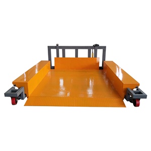 Precio de fábrica Contenedor Muelle Camión Plataforma de trabajo de carga y descarga Motor personalizado para motor de tijera móvil Mesa de motor