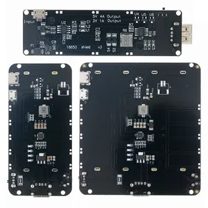 Zwei-Spannung 18650 Lithium-Akku-Schild V8 mobiles Energie-Erweiterungsbrett-Modul 5V/3A 3V/1A Micro-USB für Arduino ESP32 ESP8266