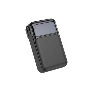 Portable 10000mAh Slim Travel Bank with <strong>High</strong>-<strong>Speed</strong> 3A AC Plug Adapter 4 <strong>Outputs</strong> 5W Built-in Charging Cables Type-C <strong>Input</strong> 20W - Product Image 3
