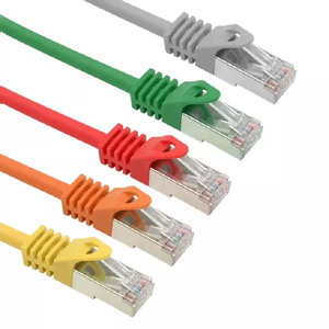 China-feito Cat6 Rj45 Patch Cord redondo/Flat cabo de rede Ethernet a preço atraente para cabos de comunicação