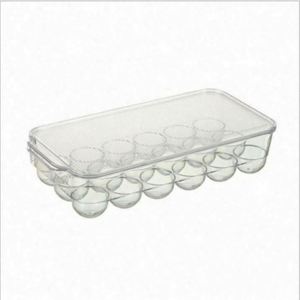 ボックス容器冷蔵庫フードキッチンケース冷蔵庫ビン卵容器プラスチック工具冷蔵庫用スタック可能卵収納