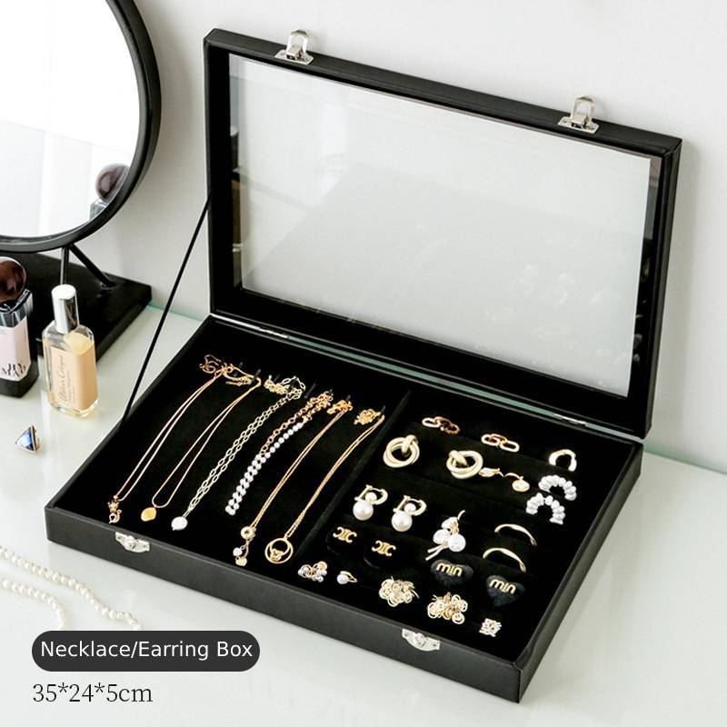 Black(Necklaces+Earrings)
