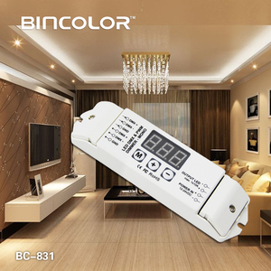 BC-831 DC12-24V un canale 10A DMX Decoder Master Slave modalità Led Strip Controller - Product Image 3