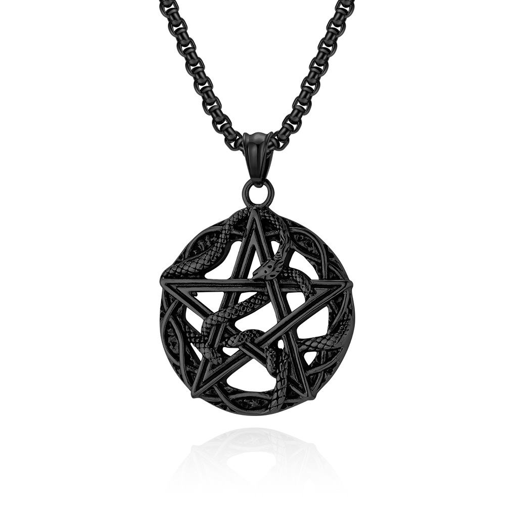 Cadena negra PL002 3*60cm