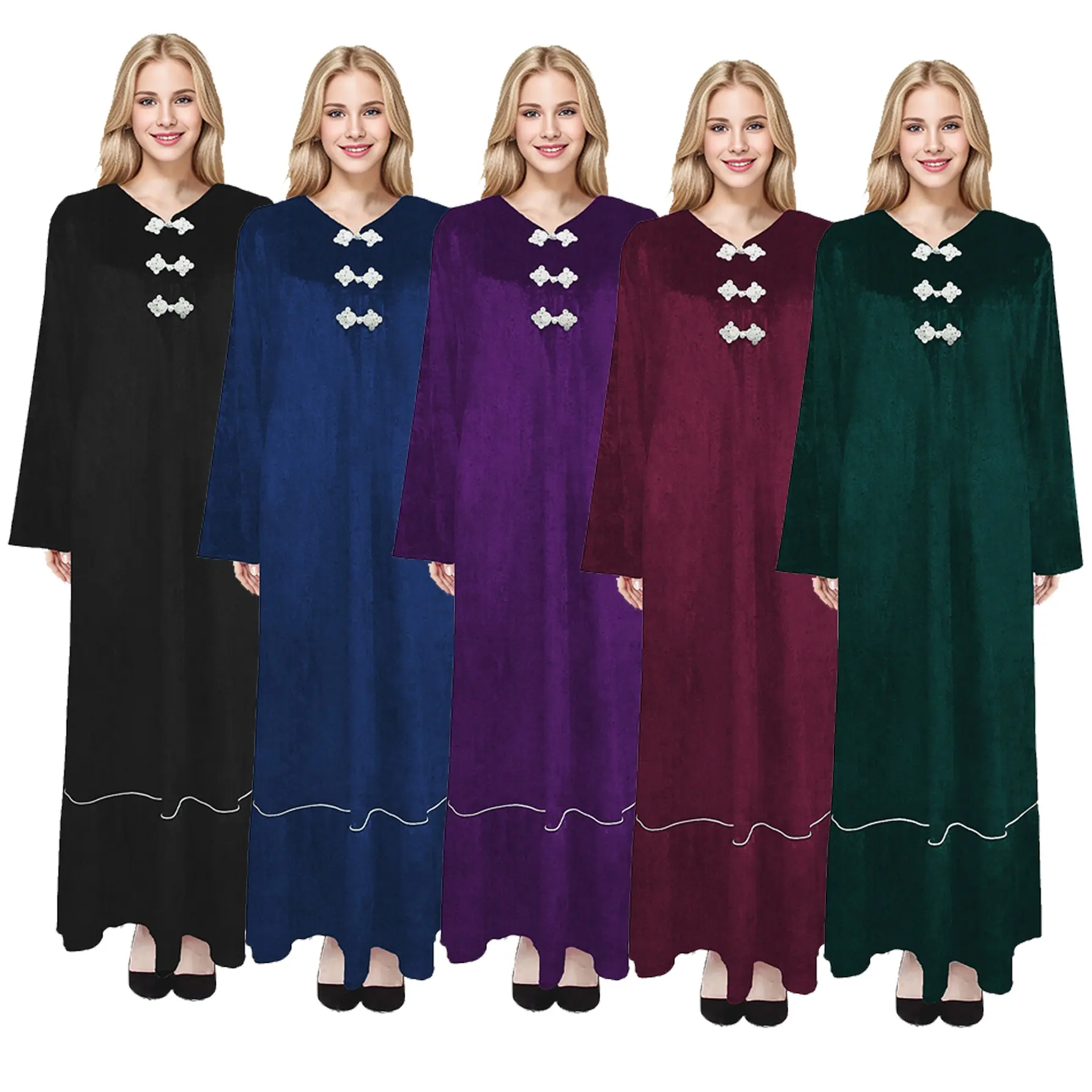 M005 חדש אביא ג 'ילבאב dubai תפילת bui kebaya שמלת המוסלמי זמש חורף גבוהה באיכות גבוהה