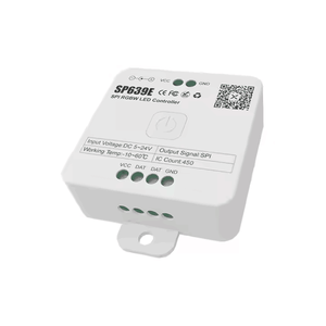 Controlador LED de píxeles FCOB SPI de 5V-24V, WS2814, RGBW, WS2812B, tira de luz RGB, Bluetooth, música, IOS, Android, 2,4G - Product Image 3
