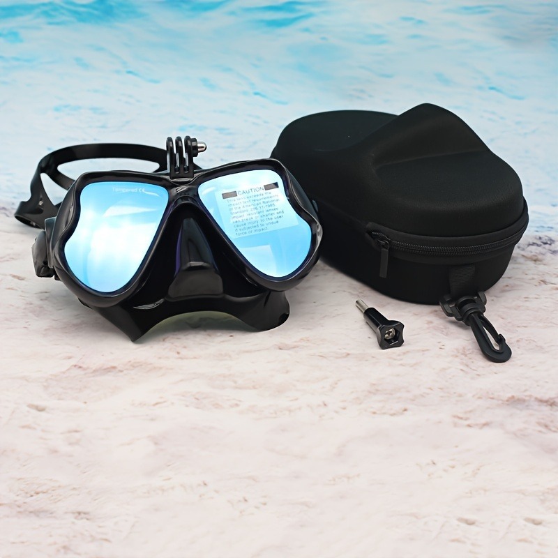 Black electroplated blue