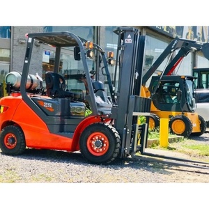 Macchina logistica LG25GLT 2.5 Ton piccolo carrello elevatore gpl con posizionatore forcella per la vendita - Product Image 4